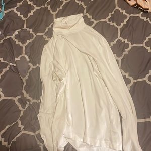 A white turtleneck from h&m